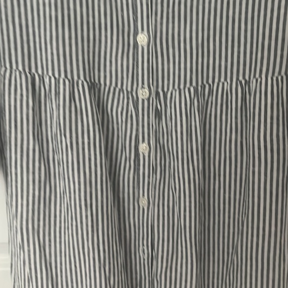 Striped V-neck Dress - Picture 3 of 5